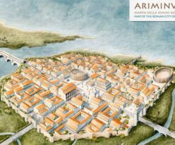 Mappa della Fondazione della Rimini romana